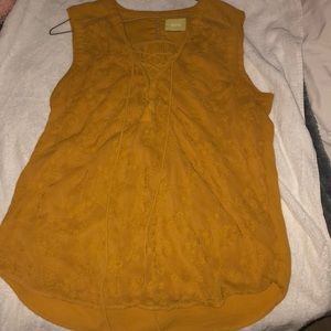 yellow Maeve blouse